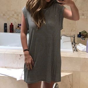 Striped T-Shirt Dress
